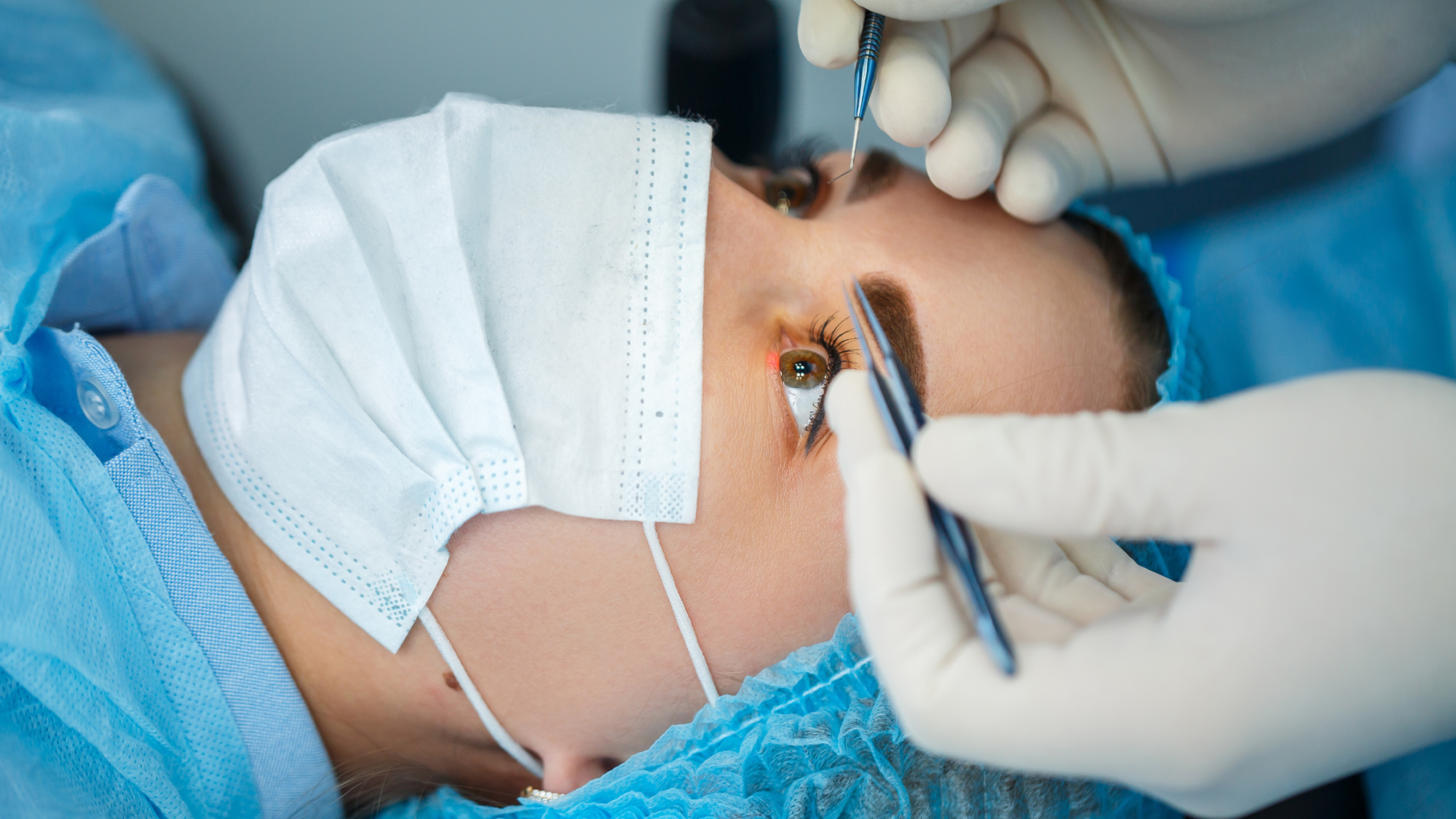 Qual anestesia utilizada na cirurgia ocular?